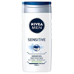 Gel og Shampoo 2 i 1 Nivea Men Sensitive 250 ml