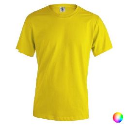 Unisex Kortærmet T-shirt 145855 Gul S