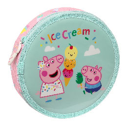 Penalhus Peppa Pig Ice cream Pink Mint (18 Dele)