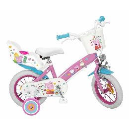 Børnecykel Peppa Pig   12" Pink
