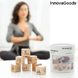 Yoga terningespil Anandice InnovaGoods 7 Dele