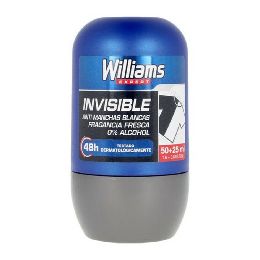 Roll on deodorant Invisible Williams (75 ml)