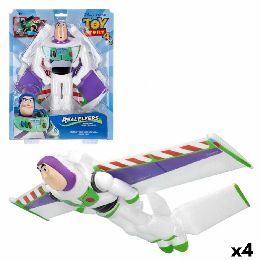 Flying Toy Toy Story Buzz Lightyear Real Flyer 44 x 27 x 13 cm (4 enheder)