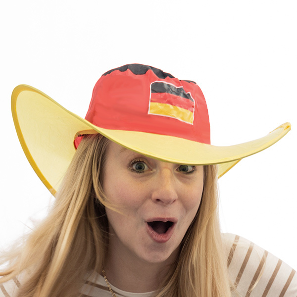 Billede af Tysk Flag Foldbar Hat (Refurbished A+)
