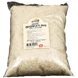 Ris hvide basmati Ø 1 kg
