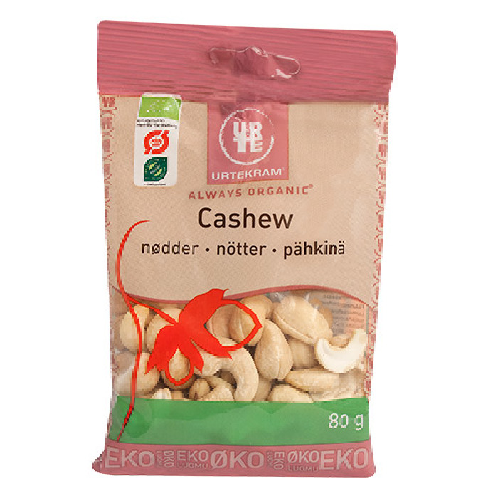 Cashewnødder hele Ø 80 g