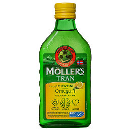 Møllers Tran med citrus  omega 3 250 ml