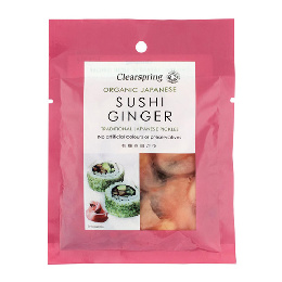 Sushi ginger u. tilsat sukker Ø 50 g