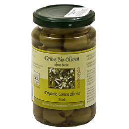 Oliven Grønne u.sten Græsk Ø 315 g