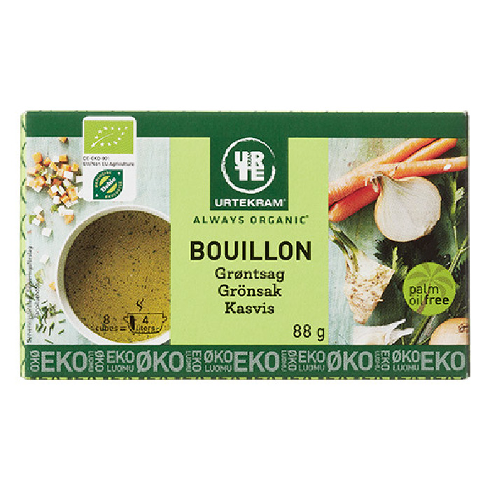 Bouillon grøntsag Ø 8 stk a 11 g 88 g