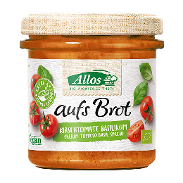 Smørepålæg Aufs Brot Cherry Ø tomat-Basilikum 140 g