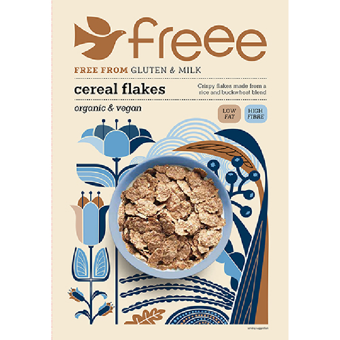 Cereal Flakes gl.fri Doves Ø 375 g