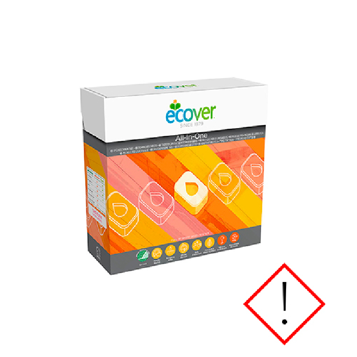 Ecover opvasketabs all in one 65 tab