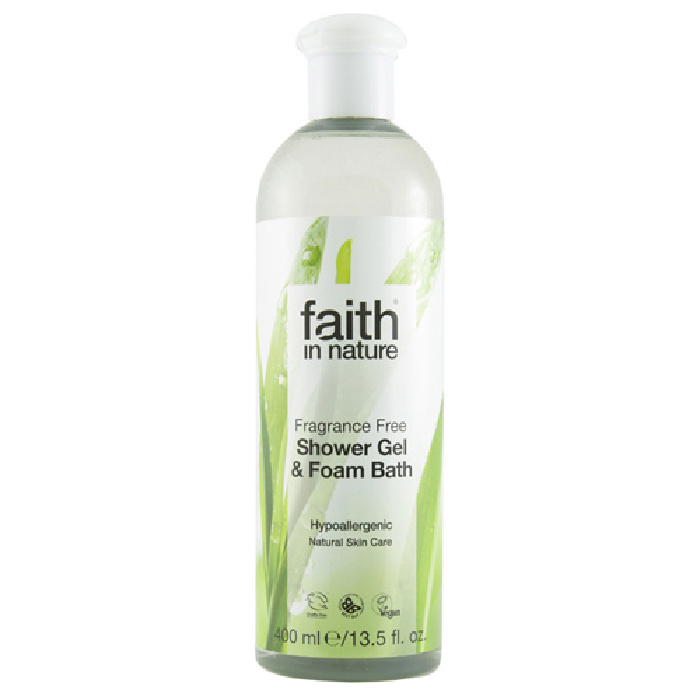 Showergel Fragrance Free Faith in nature 400 ml