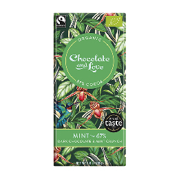Chokolade Mint 67% Ø 80 g