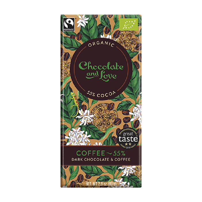 Chokolade Coffee 55% Ø 80 g