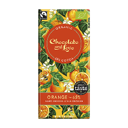 Chokolade Orange 65% Ø 80 g