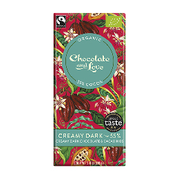 Chokolade Creamy Dark 55% Ø 80 g