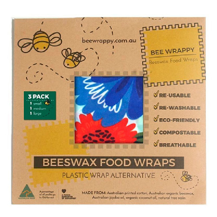 Billede af Beeswax Food Wraps 3 Pack 1 pk
