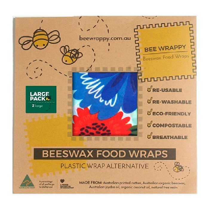 Billede af Beeswax Food Wraps 2 x Large 1 pk