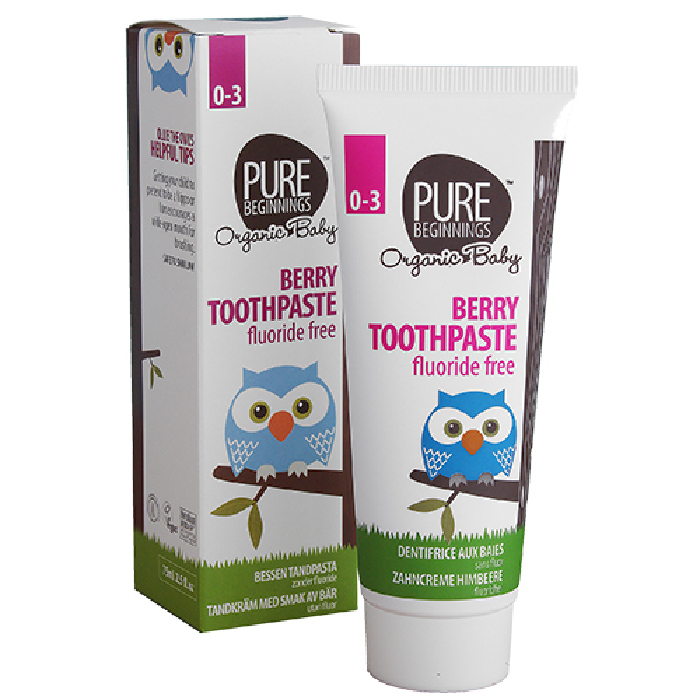 Berry toothpaste 0-3 år Pure Beginnings 75 ml