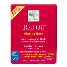 Red Oil omega 3 krill olie 120 kap