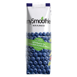 mySmoothie Vilde blåbær 250 ml