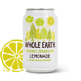 Lemonade sodavand Ø  Whole Earth 330 ml