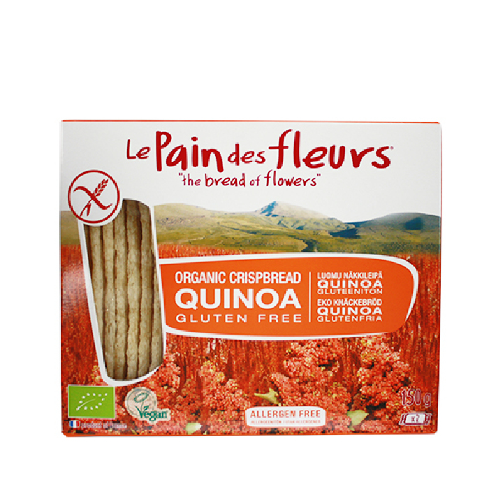 Knækbrød quinoa glutenfri Ø 150 g