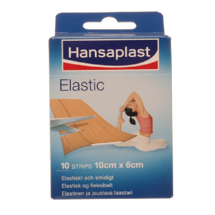 Hansaplast elastic 1 m x 6 cm 1 stk