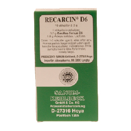 Recarcin D6 stikpiller 10 stk 1 pk