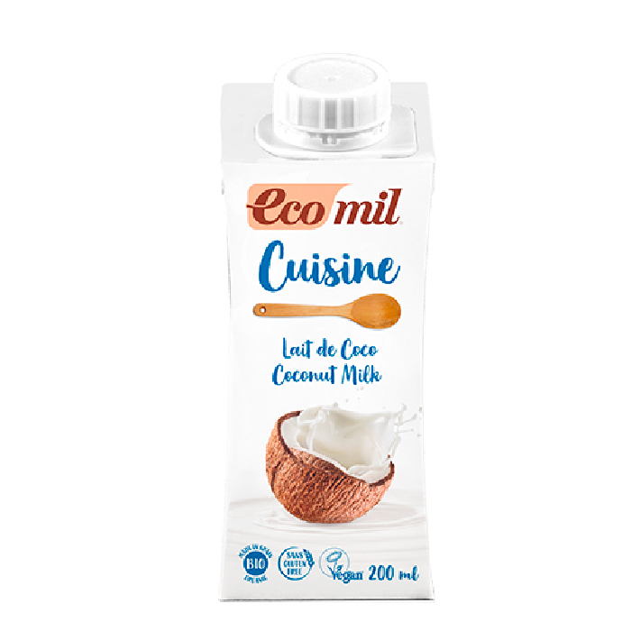 Kokos alternativ fløde Ø Ecomil 200 ml