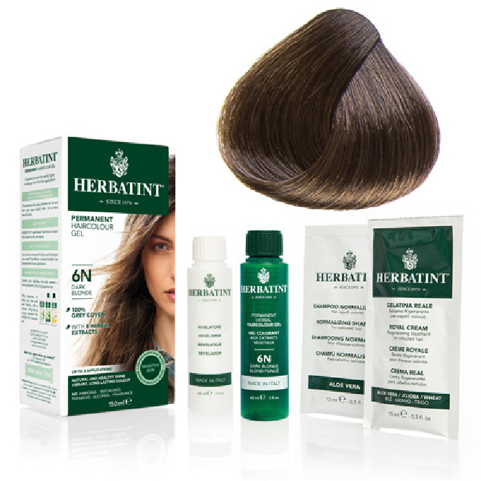 Herbatint 5N hårfarve Light  Chestnut 150 ml