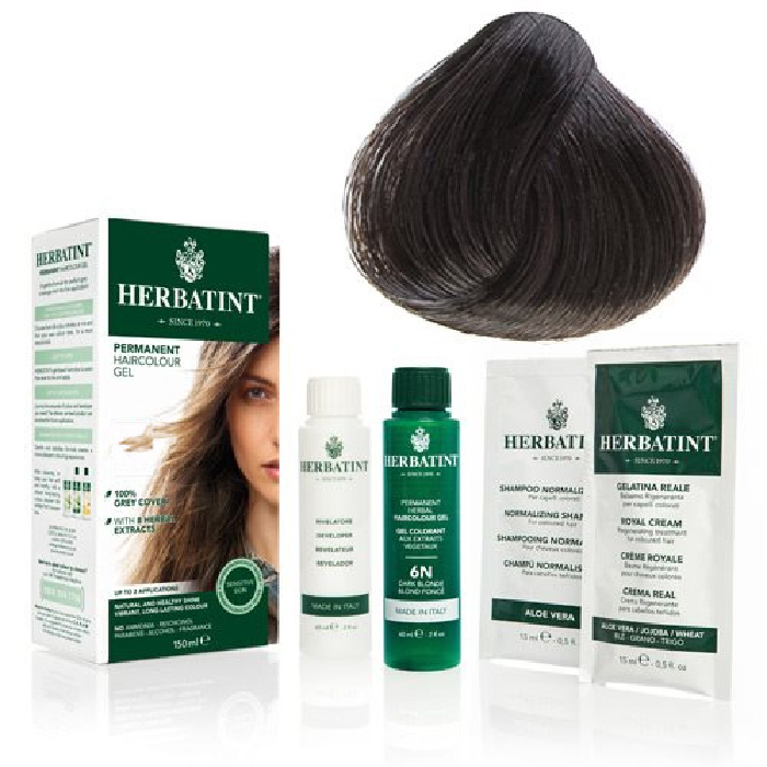 Herbatint 4C hårfarve Ash  Chestnut 150 ml