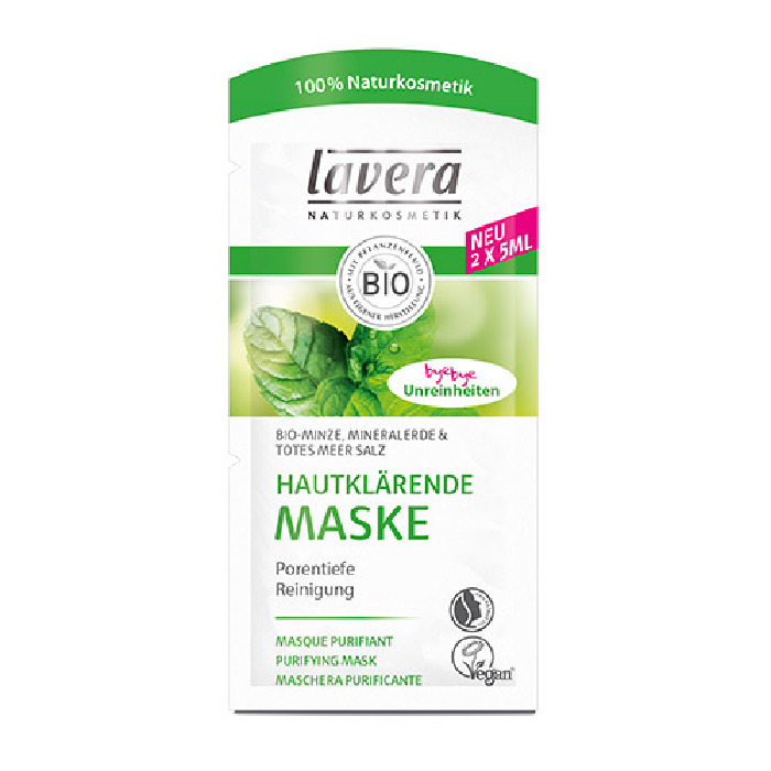 Purifying Mask dybderensende -, Faces Lavera 10 ml