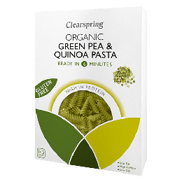 Grønne ærter & quinoa fusilliØ 250 g