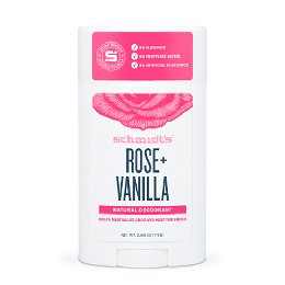 Deodorant stick Rose+Vanilla Schmidt´s 75 g