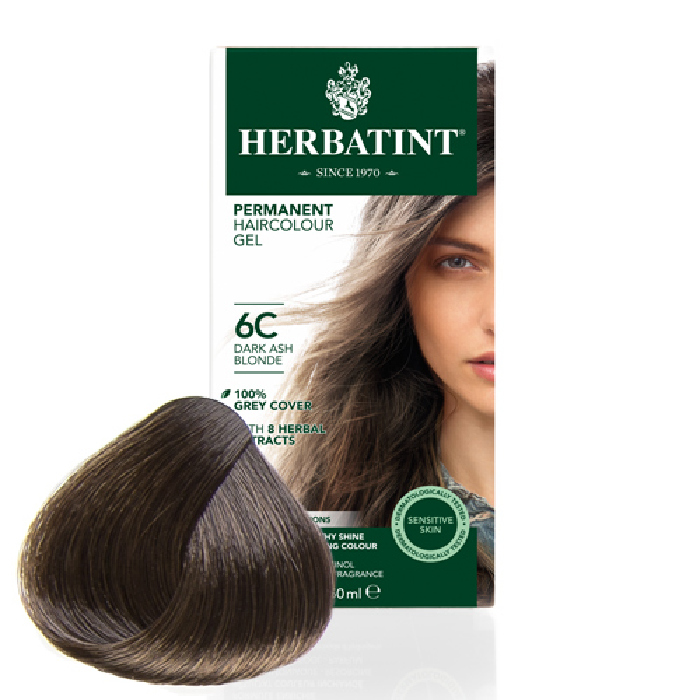 Herbatint 6C hårfarve Dark Ash Blond 150 ml