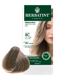 Herbatint 8C hårfarve Light Ash Blonde 150 ml