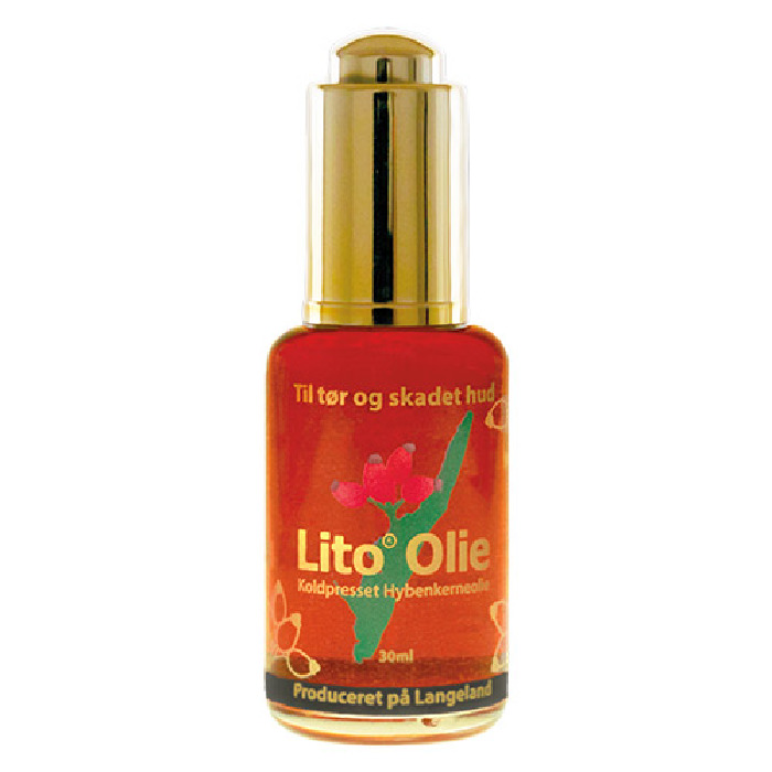 Lito hybenkerneolie m. duft af citrongræs 30 ml