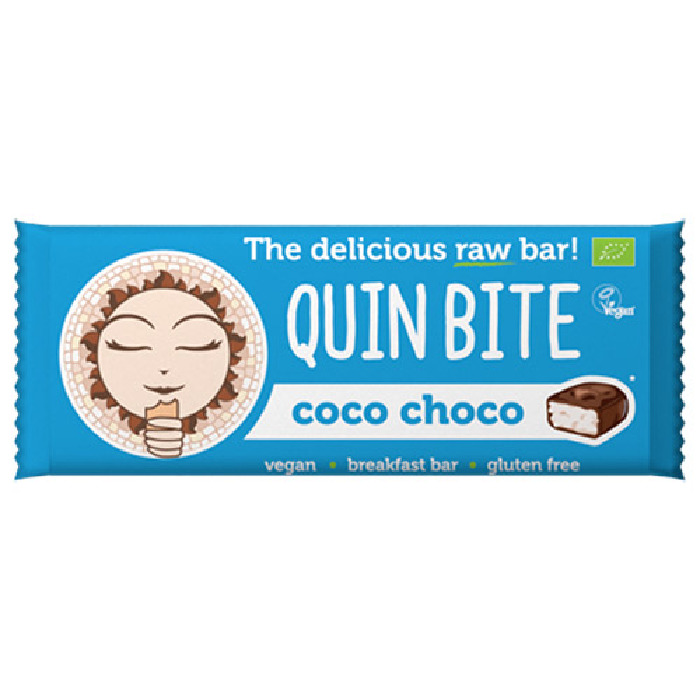 Kokos choko bar Ø - Quin Bite 30 g
