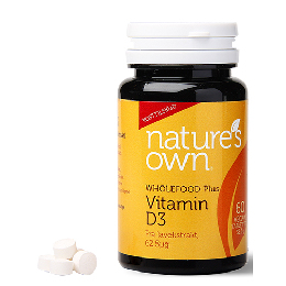 Vitamin D3 vegan udvundet af lavekstrakt 60 tab