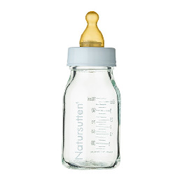 Sutteflaske glas små fra 0 mdr Slow-Flow 1 pk