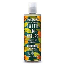 Shampoo grape og orange - Faith in Nature 400 ml