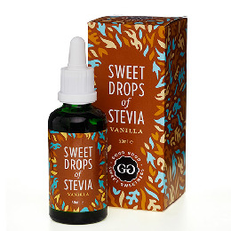 Stevia Dråber vanilje Sweet Drops of Stevia 50 ml