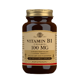 B1-vitamin 100 mg (Thiamin) 100 kap
