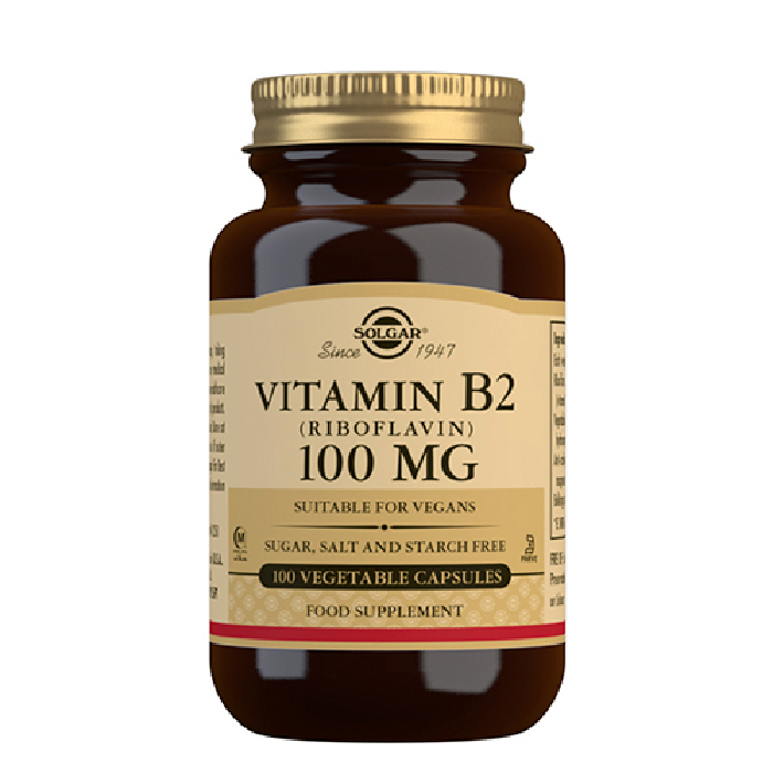 B2 vitamin 100 mg Riboflavin 100 kap