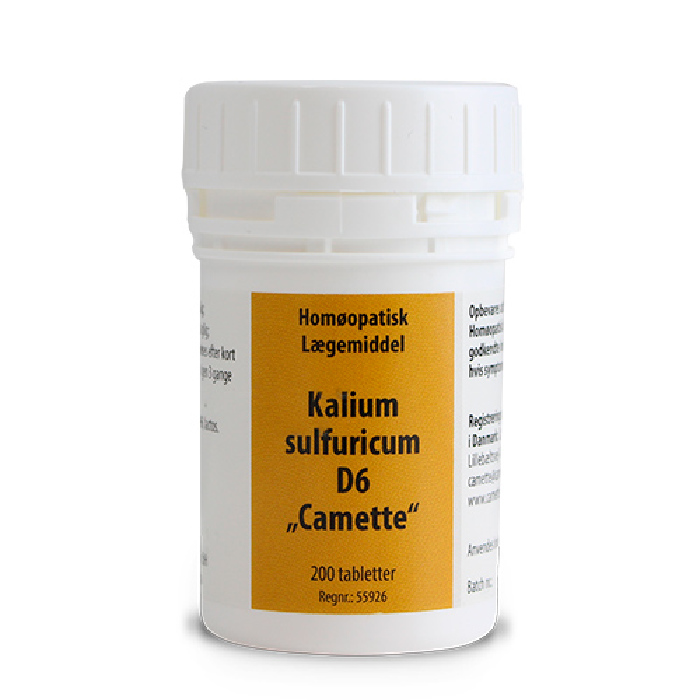 Kalium sulf. D6 Cellesalt 6 200 tab