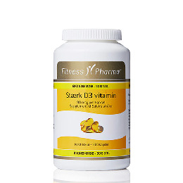 Stærk D3 vitamin  Fitness Pharma 300 kap