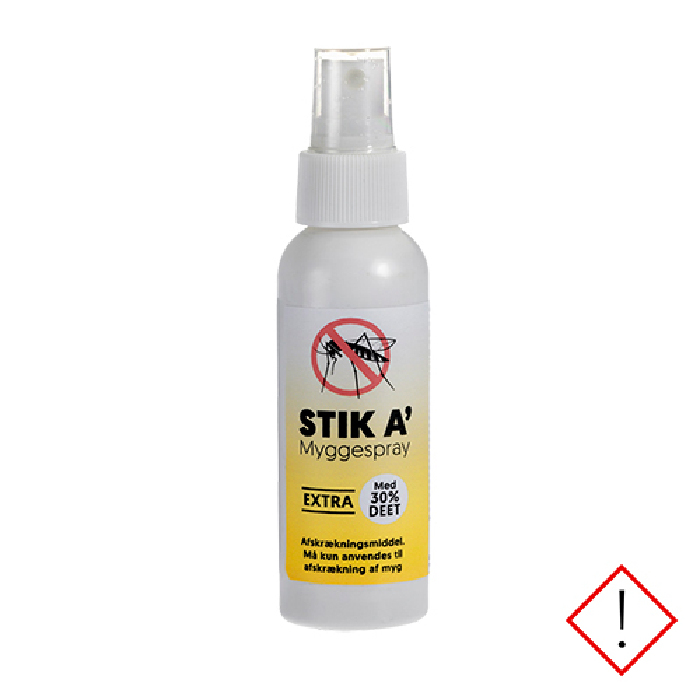 Stik A myggespray EXTRA m. 30% DEET 100 ml